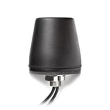 RFMAX 2-in-1 Mini Shot Glass Antenna, 1x 5GNR & 1x GNSS, 10 Feet LL-100 cable with SMA Male Connectors | RMSB-G5-10-SS-B