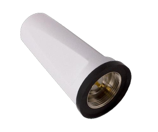 White NMO shot-glass Antenna For P25 (700/800 Mhz) 900 Mhz, 4G/5G Cellular or WiFi. RSGW-600/71-3-NMO