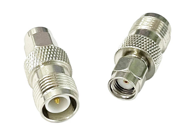 Reverse Polarity SMA Male to Reverse Polarity TNC Female Adapter | RSM-RTF