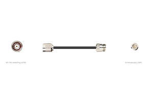 PT240-026-RTM-SNF: 26 Feet 240 Type Low loss Cable Assembly with Reverse Polarity TNC-Male and N-Female Connectors