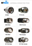 PT400-080-SSM-SSM: 400 Type Low Loss Coax Cable - 80 Feet - SMA Male - SMA Male